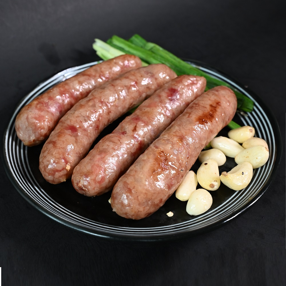 【太禓食品】米香腸(600g/包)新鮮溫體後腿豬製作