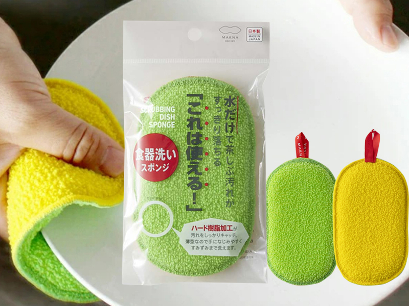 日本雙面清洗海綿