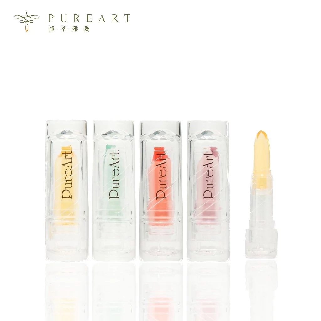 【PUREART】淨萃雅藝 透明晶潤唇膏pH溫感變色 3.4g