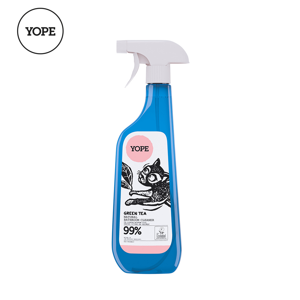 YOPE 綠茶香氛植萃浴廁清潔劑 750ML