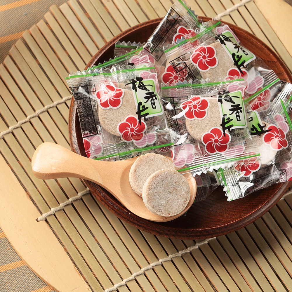 【赤柑食品】『梅香片300克 』台灣製造 單包裝 梅子+仙楂