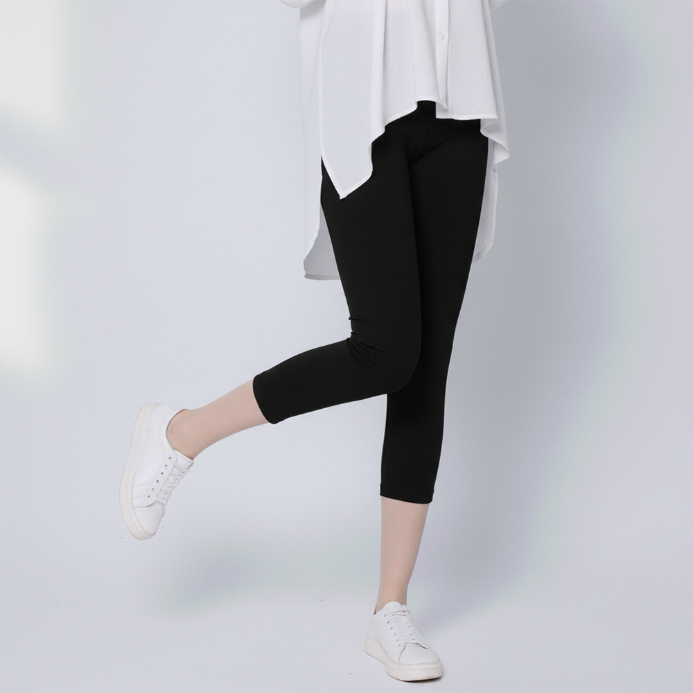 5B2F【五餅二魚】 純棉七分褲 【台灣製造】