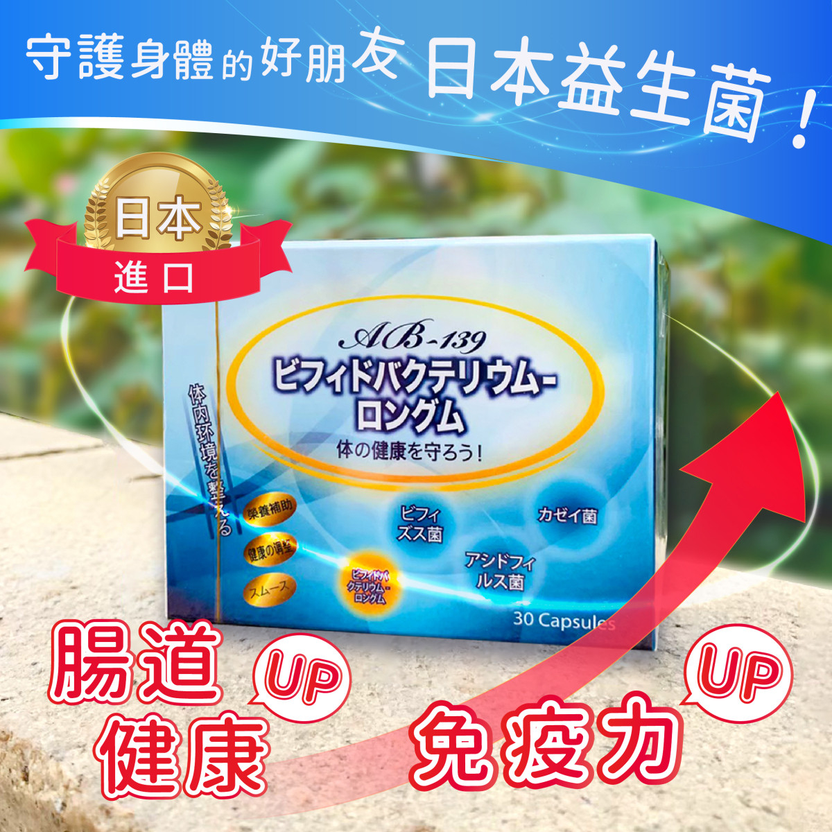 🇯🇵日本進口 益敏優 益生菌 PROBIOTICS｜多株好菌｜腸道保健｜30顆膠囊｜公司貨