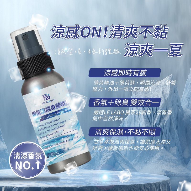 HB Beauty❄️香氛涼感身體噴霧 ㊙️LE LABO 黑茶29香精：沉穩自然，宛如擦香水出門